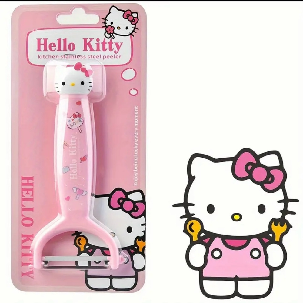 Sanrio My Melody Stainless Steel Fruit Peeler Tool for Effortless Peel… - Picture 10 of 11